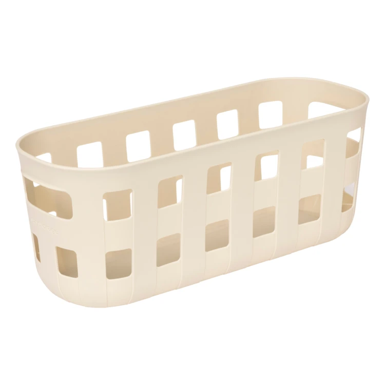 Panier de rangement avec couvercle en bambou