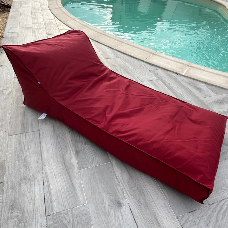 Matelas bain de soleil en microbille