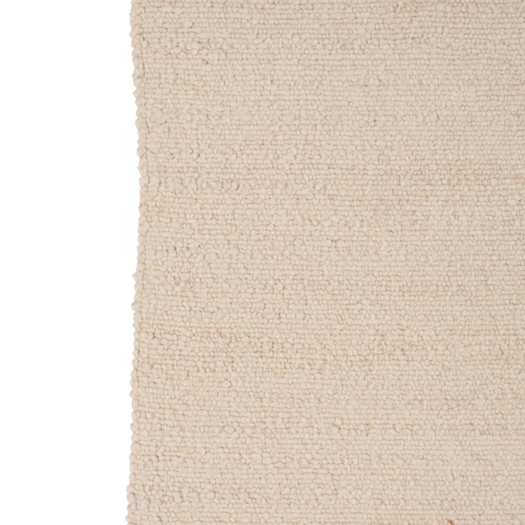 Rechteckiger Teppich in Wolloptik