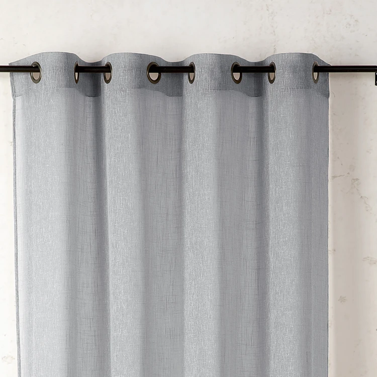 Voilage en polycoton chiné