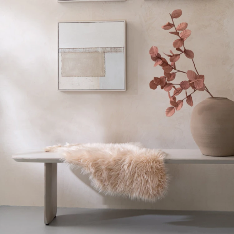 Banc en bois d'acacia