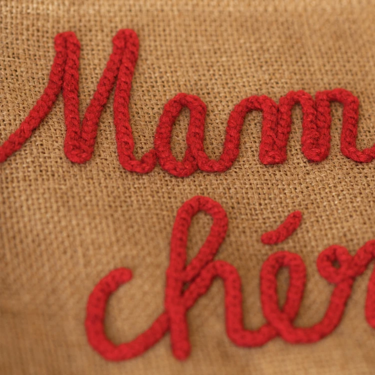 Pochette Jute "Mamie chérie"