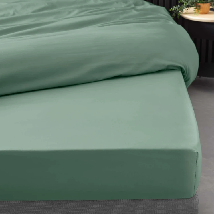 Drap Housse Uni 100% Percale de Coton ORIGINE