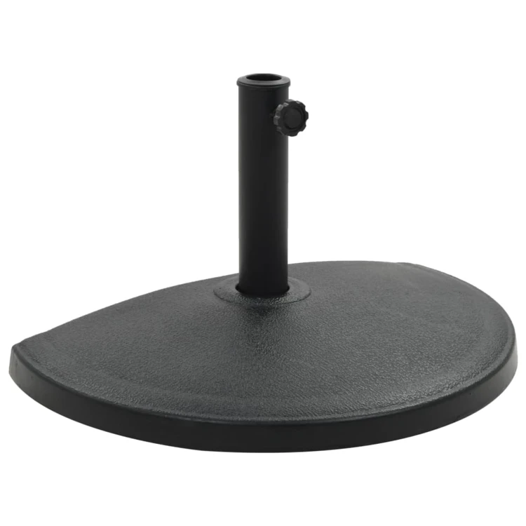 Pied de parasol demi-cercle