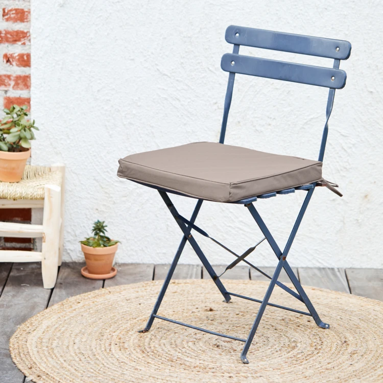 Galette de chaise extérieur imperméable et déhoussable