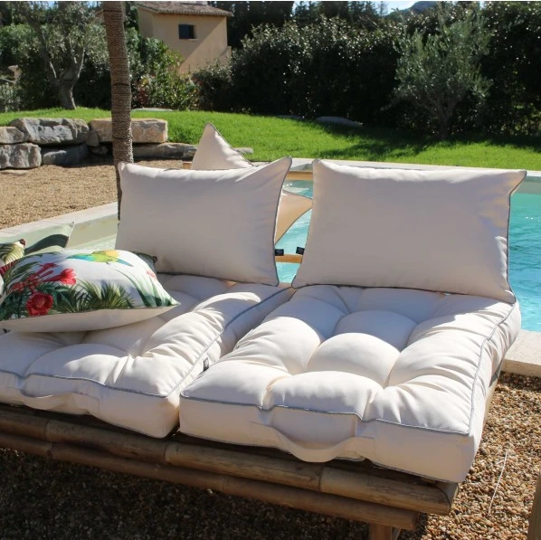 Coussin carré outdoor uni