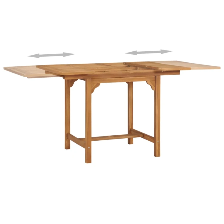 Table de jardin extensible en teck