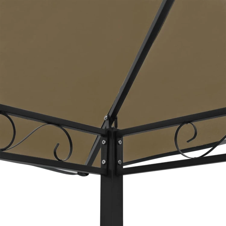 Auvent extérieur avec table et bancs