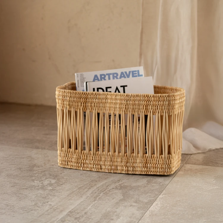 Porte-revues en fibres naturelles