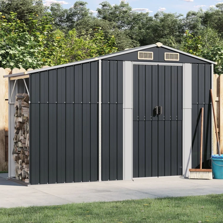 Abri de jardin en acier galvanisé
