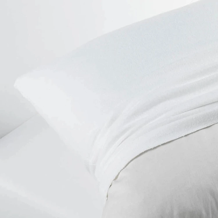 Protège Oreiller molleton 100% Coton