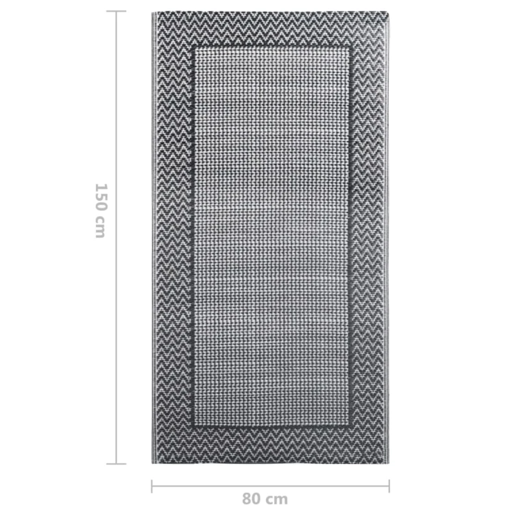 Tapis d’extérieur motif jacquard