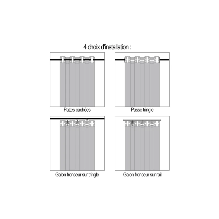 Tenda filtrante con strisce traforate