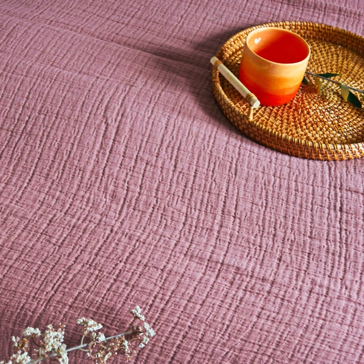 Dessus de lit gaze de coton