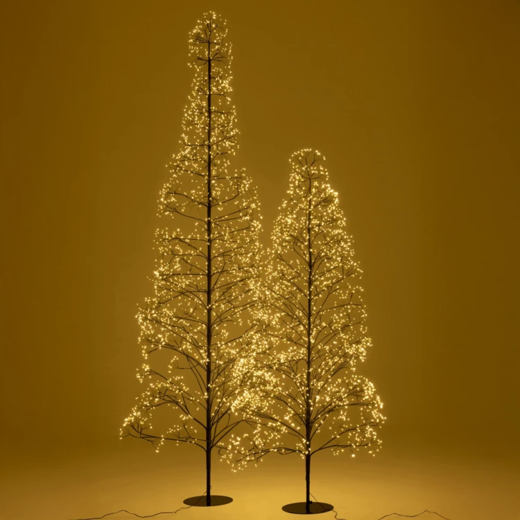 ARBRE 2700 LED MÉTAL DORÉ MEDIUM