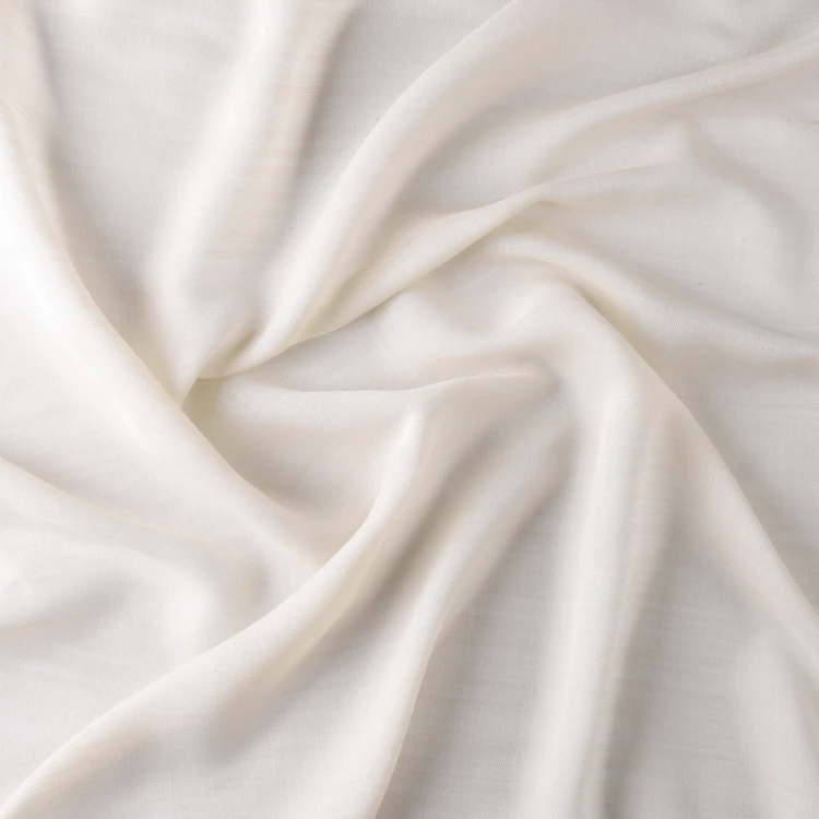 Tissu voile en laine