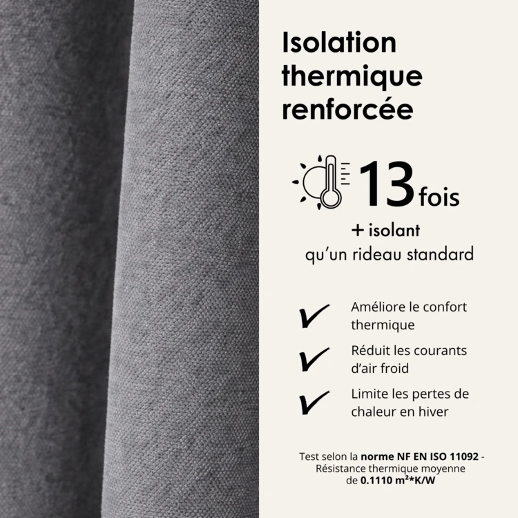 Tenda termoacustica e semioscurante KONFOR