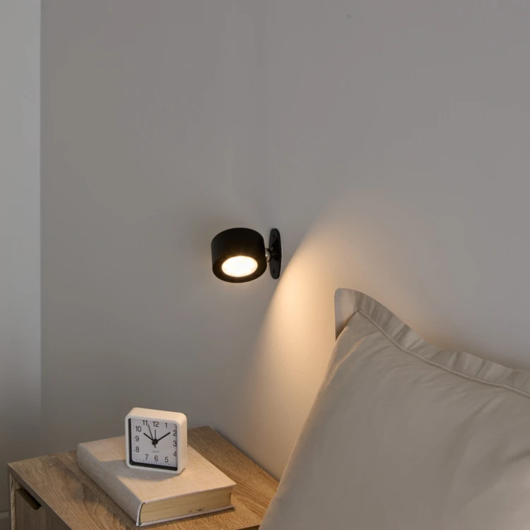 Lampe murale LED rechargeable avec intensité réglable