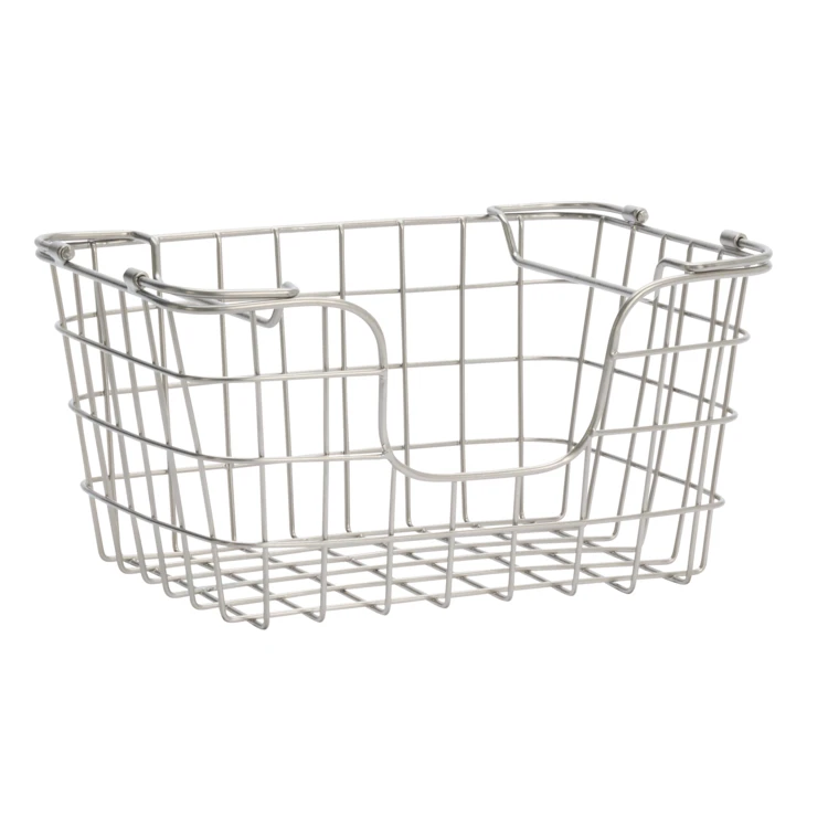 Cesta apilable de alambre para guardar cosas