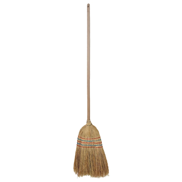 Balai d’extérieur en fibres naturelles