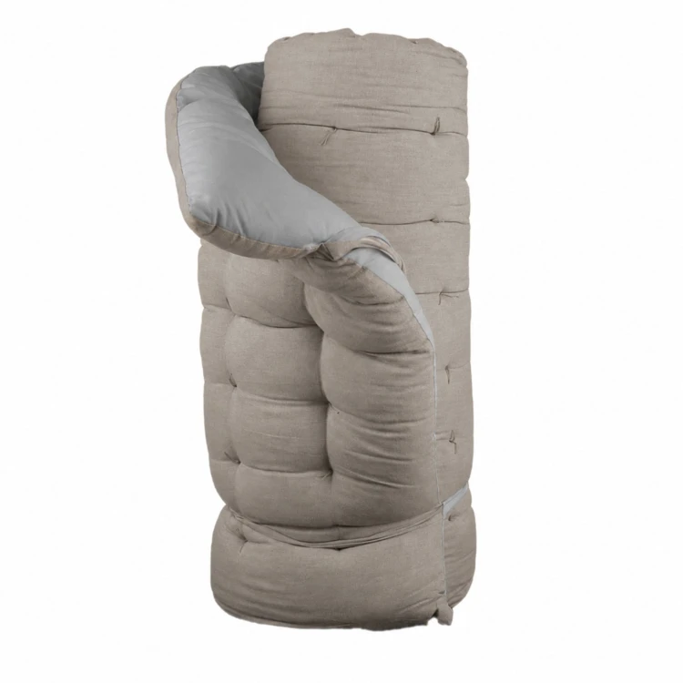 Matelas bain de soleil matelassé coton lavé