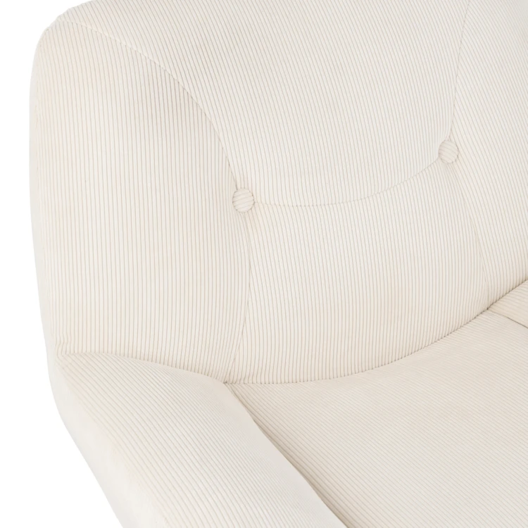 Silla lounge con efecto terciopelo texturizado