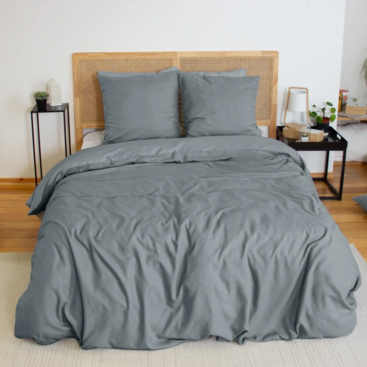 Juego de cama de 3 piezas sensación franela