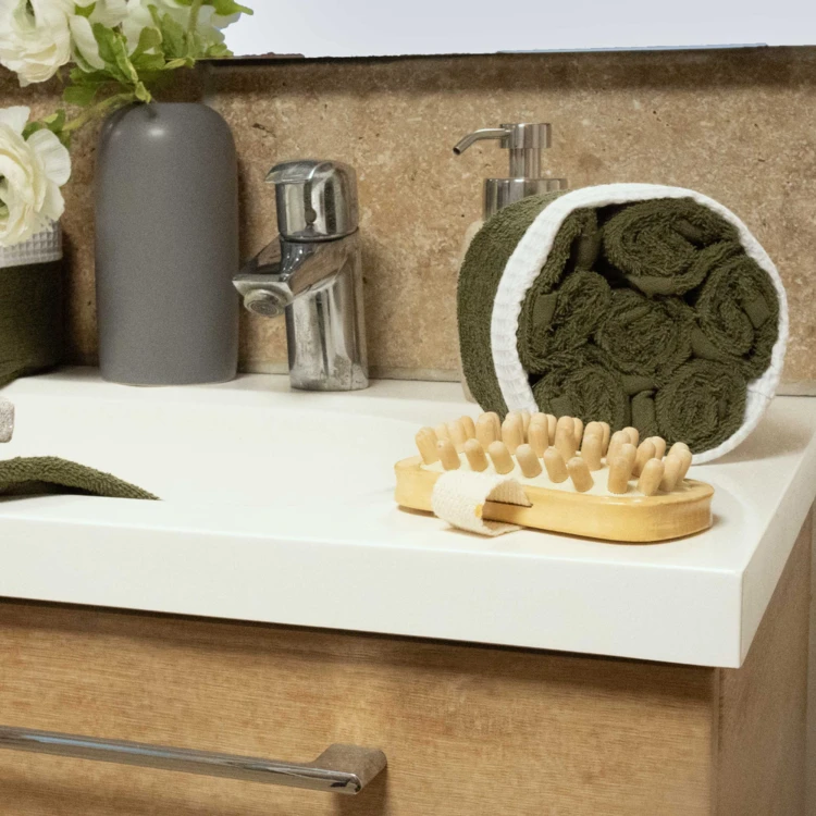 Panier invité avec serviettes