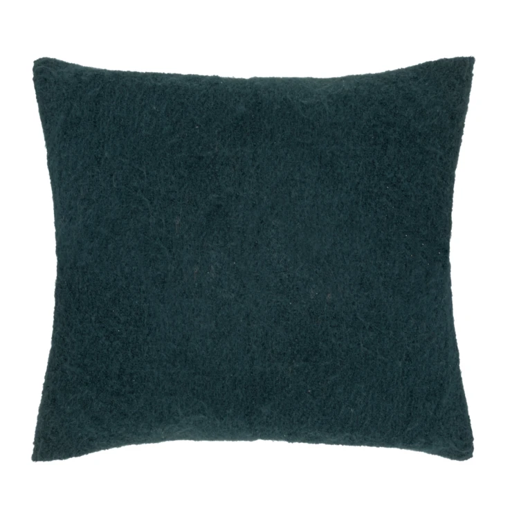 Coussin effet mohair ultra doux