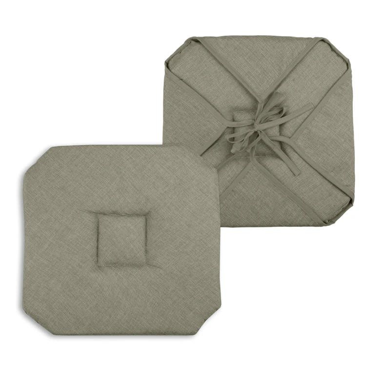 Galette de chaise italienne et unie