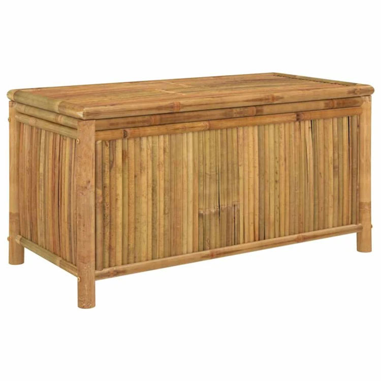 Coffre de rangement de jardin en bambou
