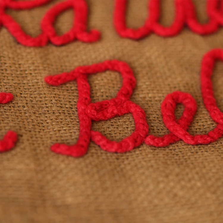 Pochette Jute "La Vie est Belle"