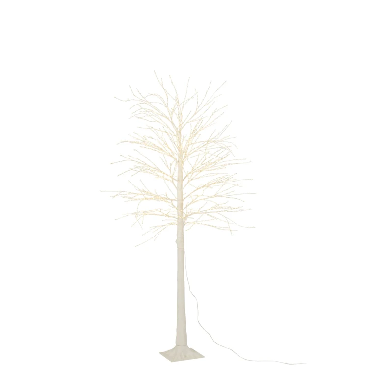 ARBRE 2000 LED PLASTIQUE MARRON MEDIUM