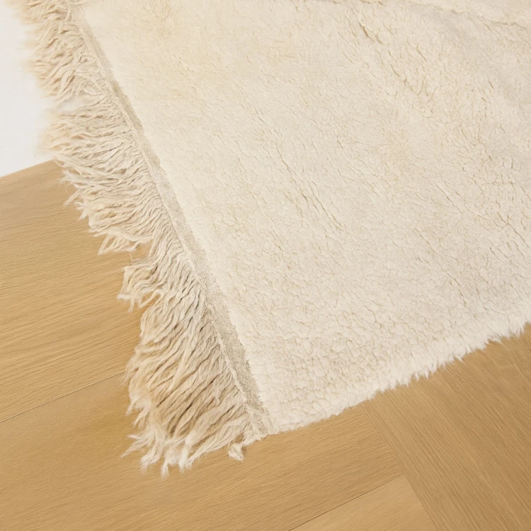 Alfombra bereber crema
