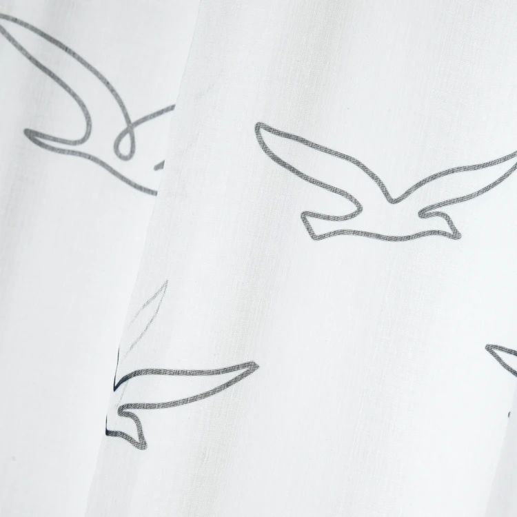 Tenda a setaccio con motivo a occhio di uccello