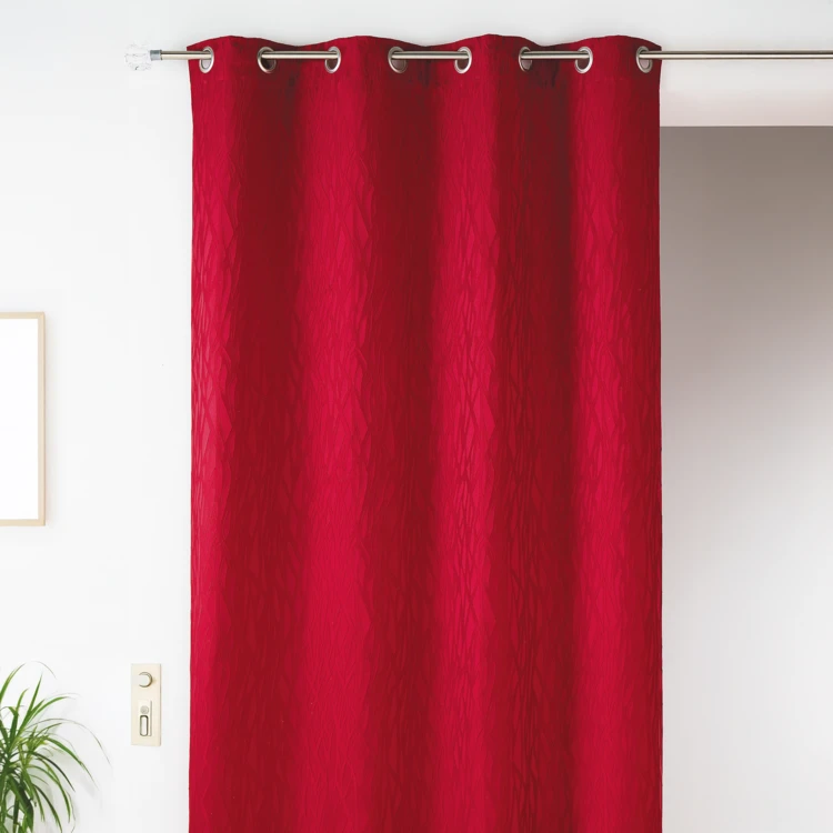 Rideau en jacquard fantaisie