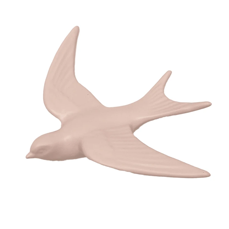 Déco murale hirondelle en Résine
