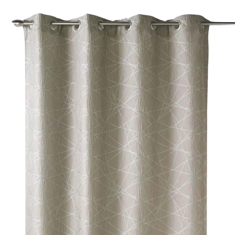 Rideau en Jacquard à Imprimés Design