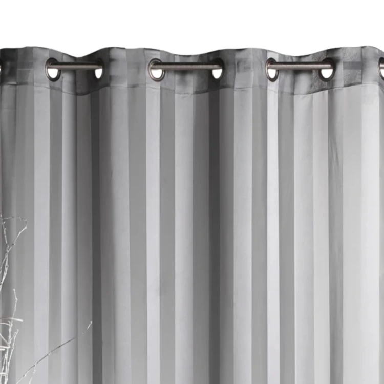 Voilage tissé à Rayures