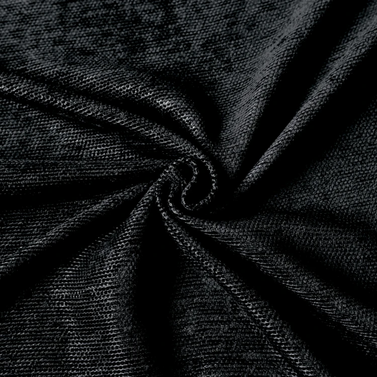 Tissu effet chenille