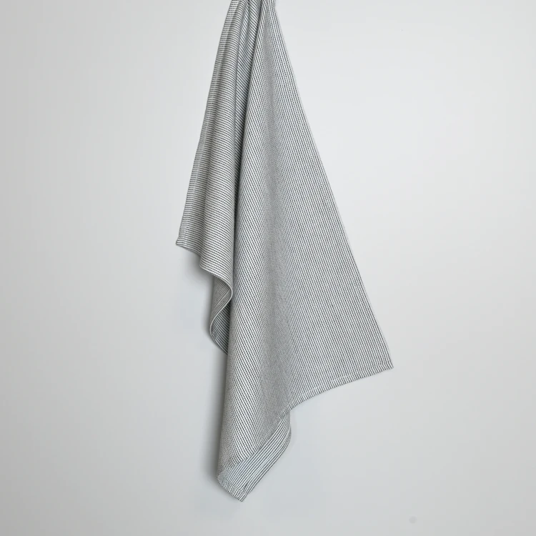 Torchon de cuisine rayé en coton