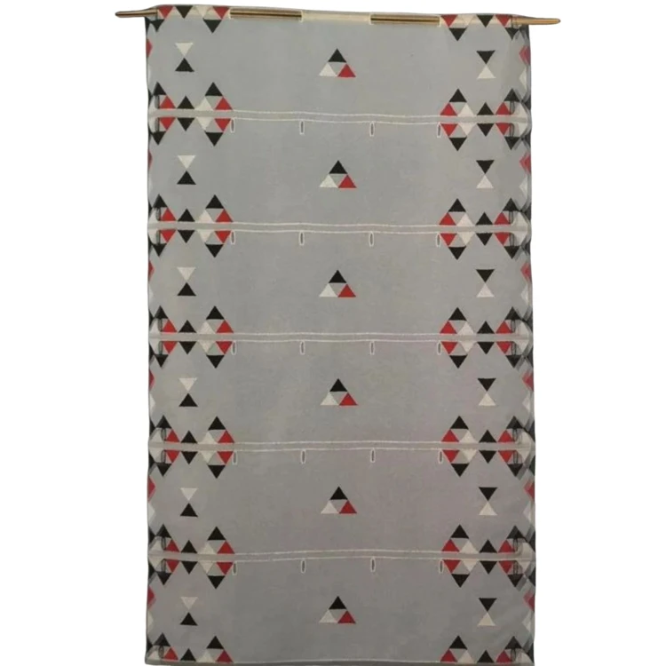 Petit voilage de fenêtre broderie triangle