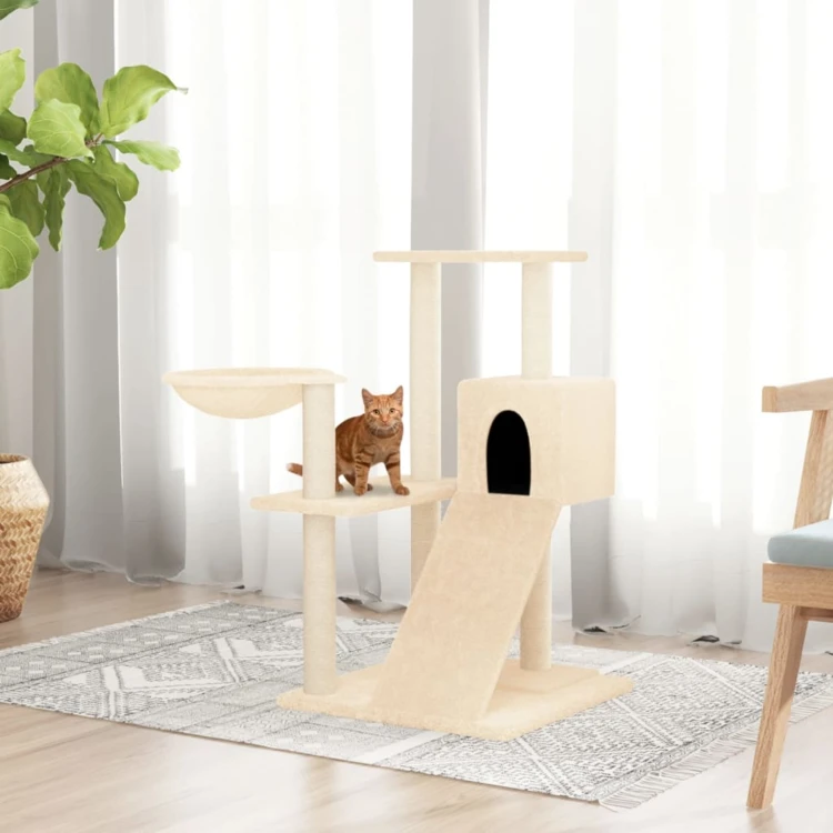 Árbol rascador para gatos, 82 cm