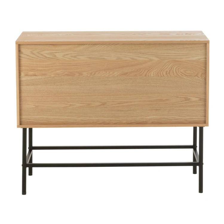 Meuble de rangement en bois et métal