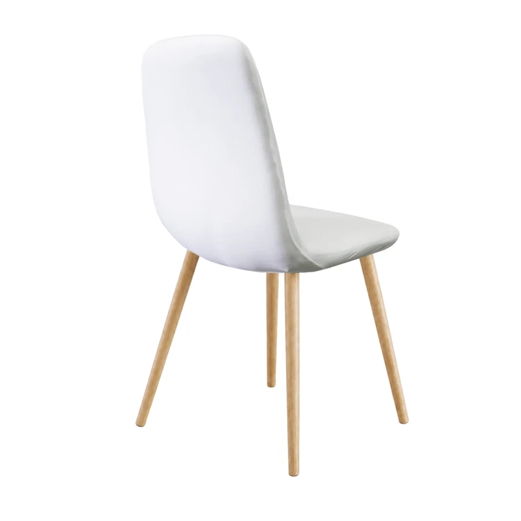Housse de chaise scandinave extensible unie