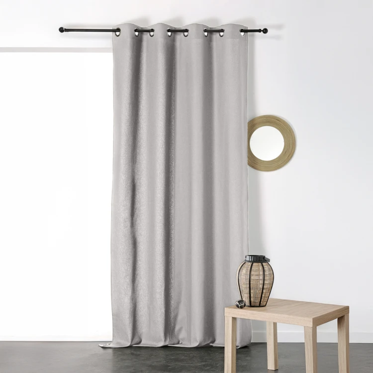 Rideau en Coton et Lin Uni XXL
