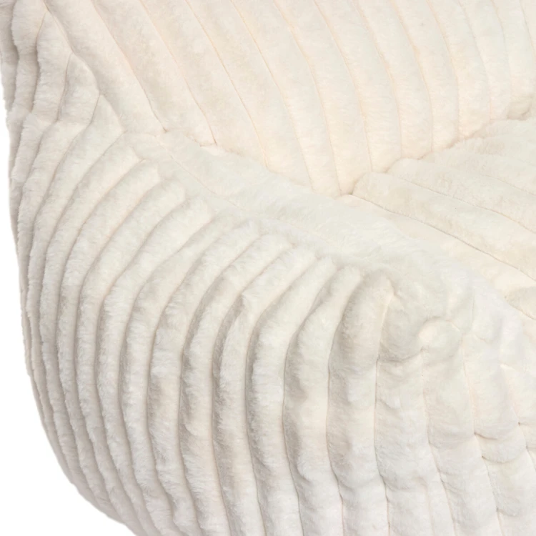 Fauteuil enfant 1 place velours côtelé