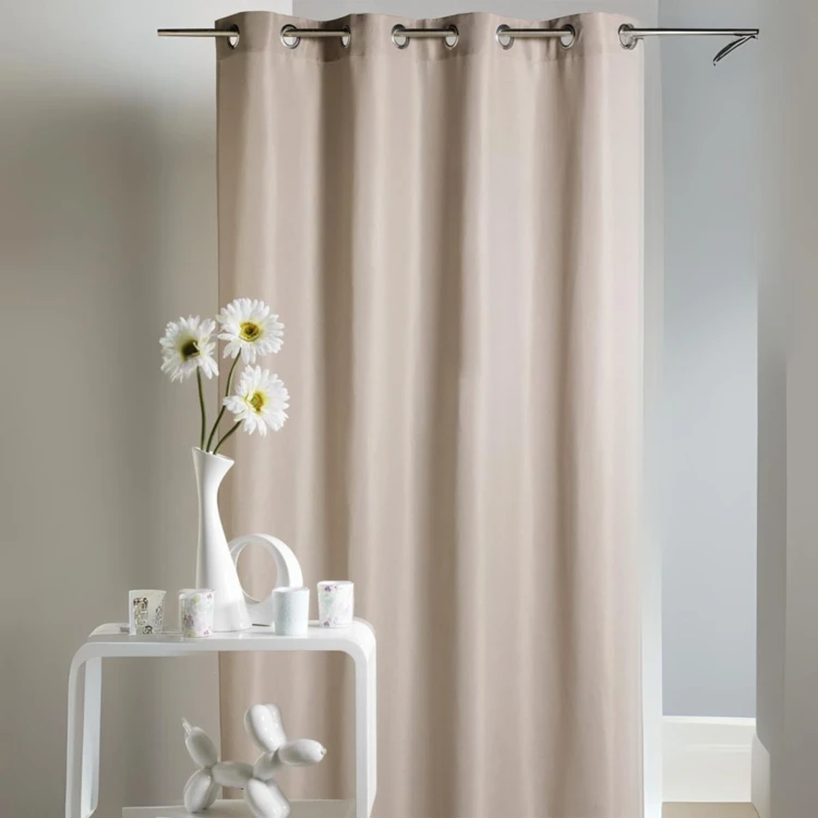 Rideau d'Ameublement en Microfibre Uni