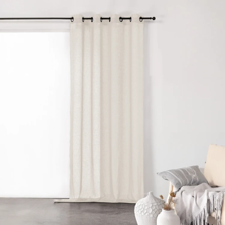 Cortina de malla de gasa de polilina con ojales