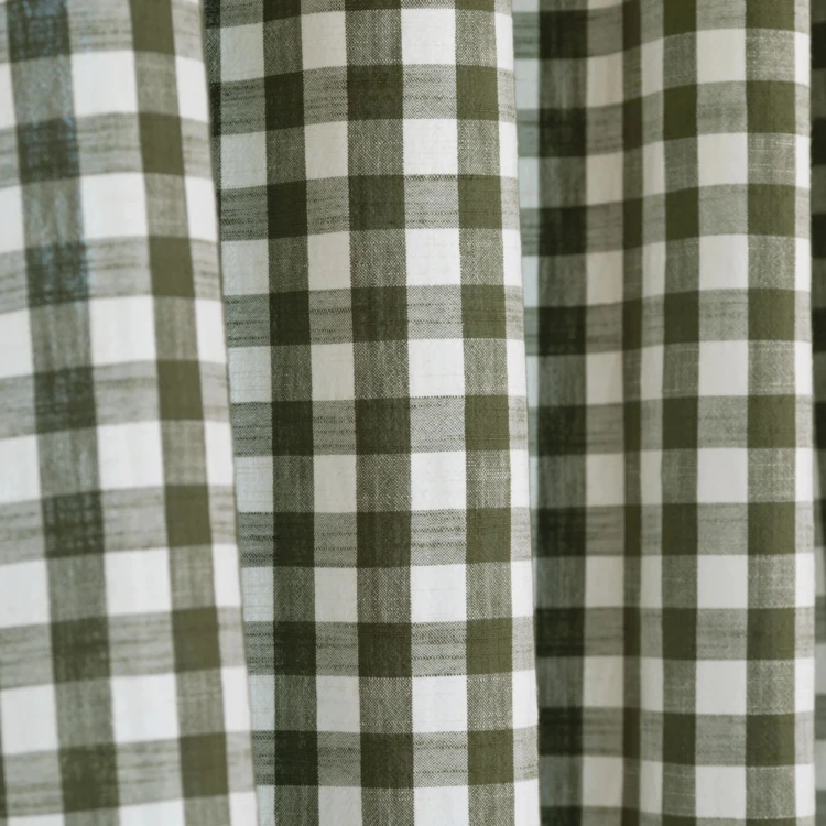 100% bawełniana zasłona gingham LOURMARIN